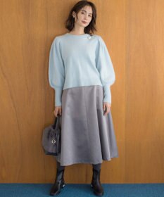 組曲 L マットサテンノーブルスカート