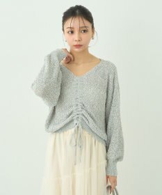 earth music&ecology ドロストニットプルオーバー