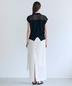 BEIGE， NADIA / シアーコンビ ストレッチニット