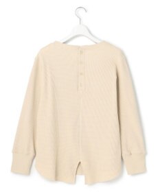 23区 【SLOW/洗える】ワッフルジャージー カットソー