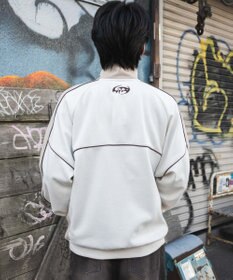 WEGO 【ユニセックス着用ITEM/MLサイズ展開】パイピングトラックジャケット