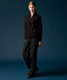 JOSEPH ABBOUD MOUNTAIN 【軽量/ソフト】ニットフリース スタンド ジップ ニット