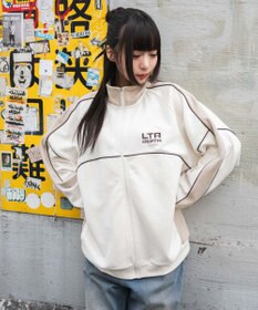 WEGO 【ユニセックス着用ITEM/MLサイズ展開】パイピングトラックジャケット