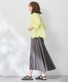 ANY コットンエアーウォッシュ5分袖シャツ