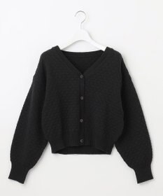 Feroux 【洗える】ポコポコ カーディガン