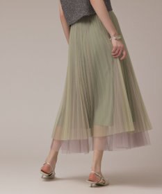 GRACE CONTINENTAL チュールリバーシブルスカート