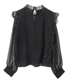 Green Parks ・Ｐｅｔｉｔ　Ｆｌｅｕｒ　イロイロレースブラウス