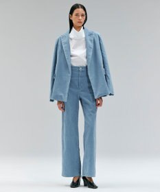 BEIGE， 【洗える】PERRY / コットンロールカラープルオーバーブラウス