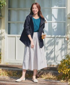 Tiaclasse 「サマさまカットソー」パール付きパフスリーブトップス