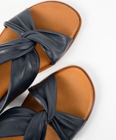 BONTRE 【BONTRE/ボントレ】ツイストローヒールサンダル/42751-VS