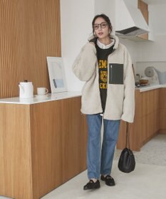 WEGO 【ユニセックス着用ITEM/SMLサイズ展開】ボアブルゾン