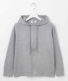 J.PRESS LADIES L 【洗える】スパーク ニット パーカー