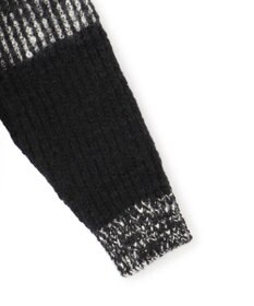 JOSEPH HOMME 【HIGH GRADE LINE】ランダムスラブジャガード　クルーネックニット