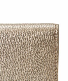 TOPKAPI 【TOPKAPI】gemdrops ジェムドロップ ミニエンボスレザー 天然石 三つ折り 財布