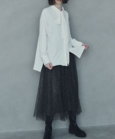 YECCA VECCA プリントチュールスカート