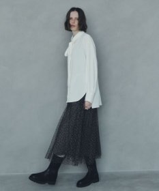 YECCA VECCA プリントチュールスカート