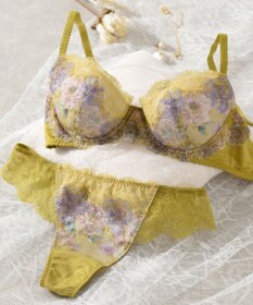 Wing Wing Lesiage　【2760シリーズ】　ブラジャー　ふっくらまる胸　カップ肌側綿混素材　ウイング／ワコール　PB2760