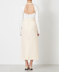 NAVE 【Nave・セットアップ可】ウールポリエステルツイルスカート