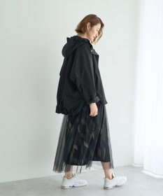 YECCA VECCA プリントチュールスカート