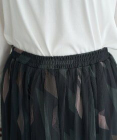 YECCA VECCA プリントチュールスカート