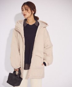 Green Parks フーディ中綿コート