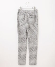 23区GOLF 【WOMEN】エンブレム柄ジャガードスキニーパンツ