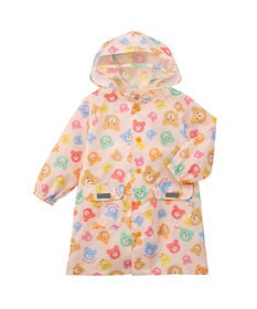 MIKI HOUSE HOT BISCUITS 【80-120cm】カラフルビーンズ 総柄レインコート