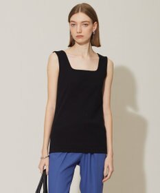 ICB 【新色追加・WEB限定カラーあり・洗える】ブロードステッチリブ タンクトップ