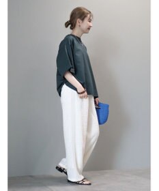 AMERICAN HOLIC 接触冷感ＳＺ５分袖カットプルオーバー