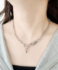 WEGO Lカラビナモチーフネックレス