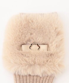 TOCCA KNIT FUR HANDWARMER 手袋