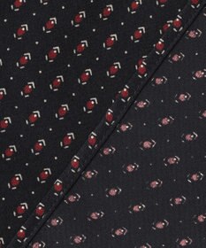 J.PRESS LADIES S スエード幾何プリント ブラウス