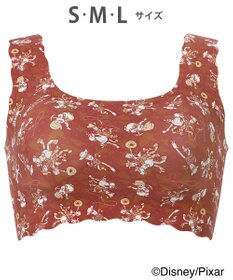 WACOAL ノンワイヤーブラ [GOCOCi][ワコール] Disneyコレクション 伸びのよい素材を使用 立体的なバストシルエット ゴコチ ハーフトップ ブラトップ レディース CGG537 /ワコール