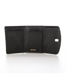 UNBILLION ペルケ perche / ハラコタイプチェック柄3つ折り財布