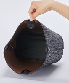 Tiaclasse 【2点セット】編み込み風ショルダーバッグ＋ショルダーポーチ付き