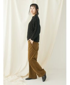 CRAFT STANDARD BOUTIQUE ケーブルニットドッキングスウェット