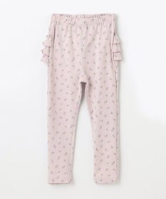 ANY KIDS 【WEB限定】フリル付き総柄レギンス