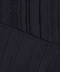 組曲 L 【洗える】シフォンツイルレース ブラウス