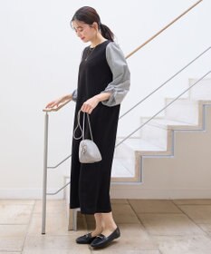 ANY 【洗濯機可】コンビネーションワンピース