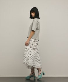 GRACE CONTINENTAL レイヤードロゴＴシャツ