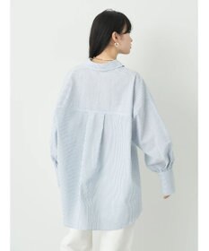 earth music&ecology サッカーストライプボーイズライクシャツ