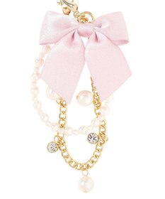 Maison de FLEUR パールビジューリボン2Wayチャーム