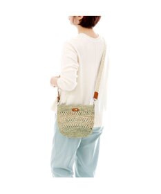 IBIZA ラフィア　ショルダーバッグ