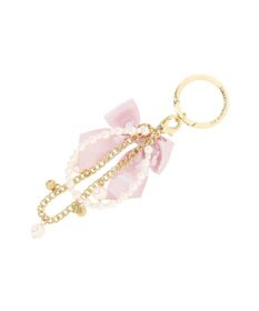 Maison de FLEUR パールビジューリボン2Wayチャーム