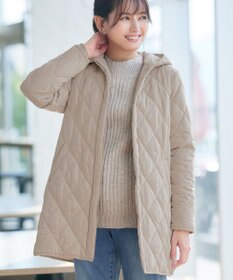 Tiaclasse 【安田美沙子さん着用・新色追加】中綿キルティングコート