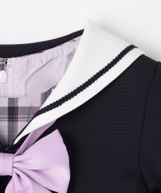 ANY KIDS 【2点セット】セーラージャケット+チェックワンピース