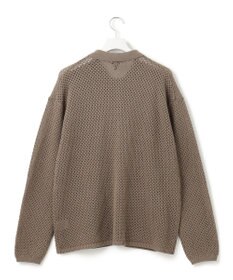 J.PRESS YORK STREET 【UNISEX】テープヤーンメッシュ カーディガン