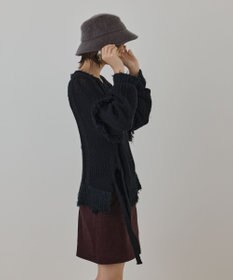 GRACE CONTINENTAL ルーズオーバーニットトップ