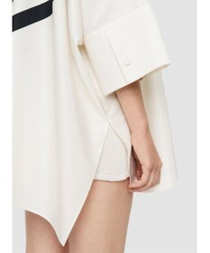 JOSEPH クレットプリント　リラックスフィットブラウス