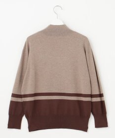 23区GOLF 【WOMEN/EC限定】カラーブロック モックニット